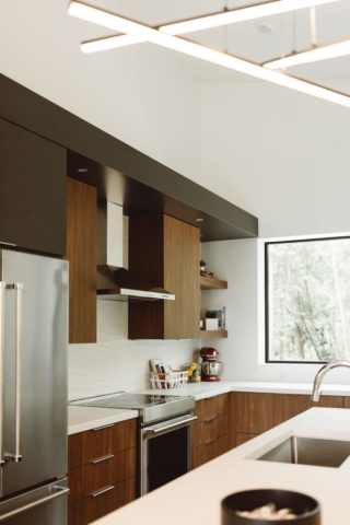 Kate Brock Interiors - Modern Concrete Home - Kitchen and Dining